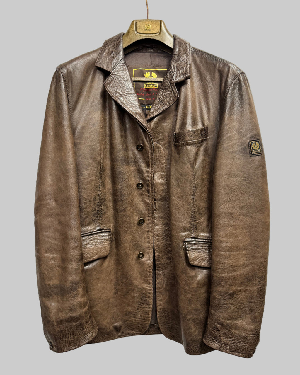 Belstaff  Men's "Gold Label" Leather Jacket / Blazer front