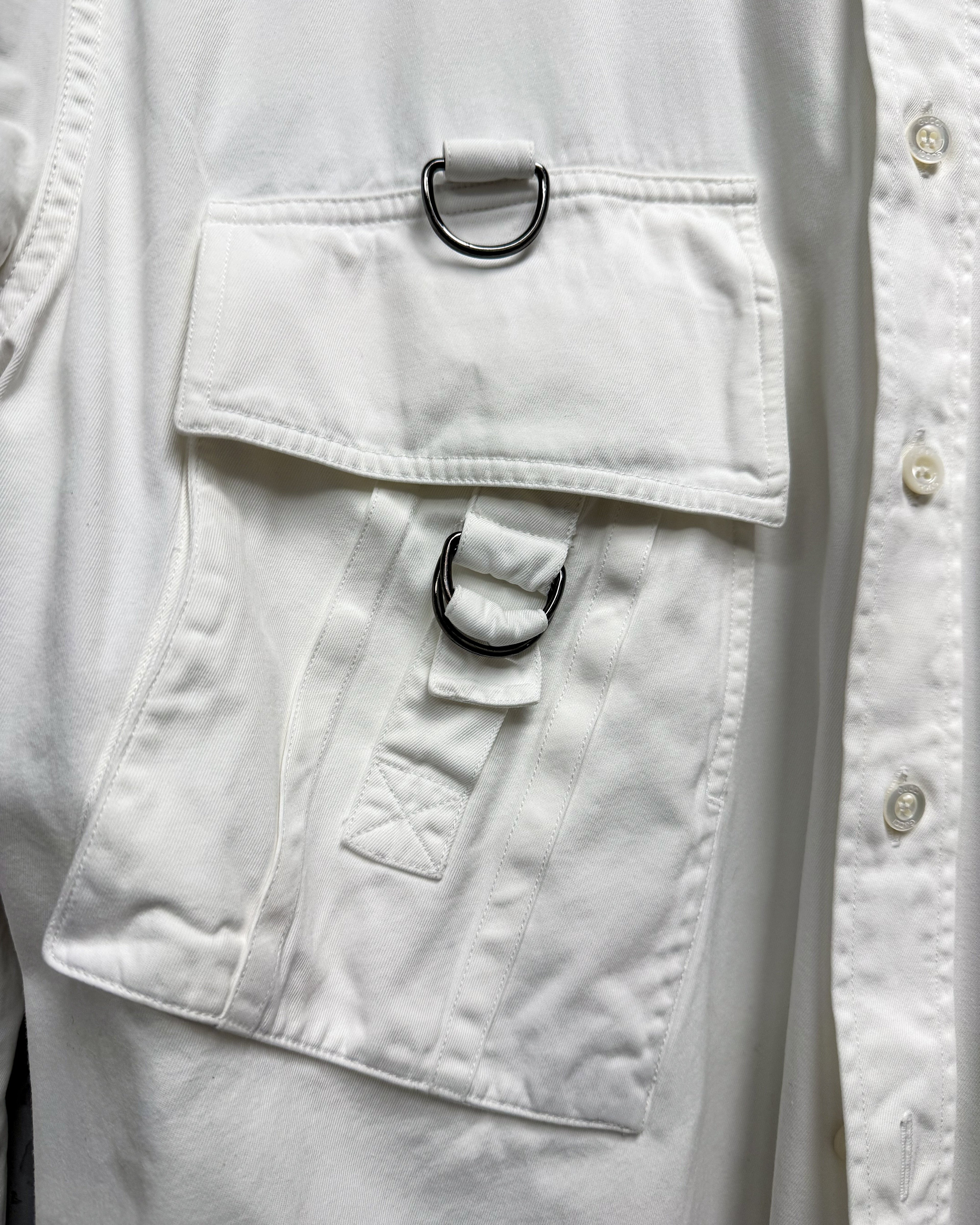 GUCCI Military Utility D-Ring Shirt detail1