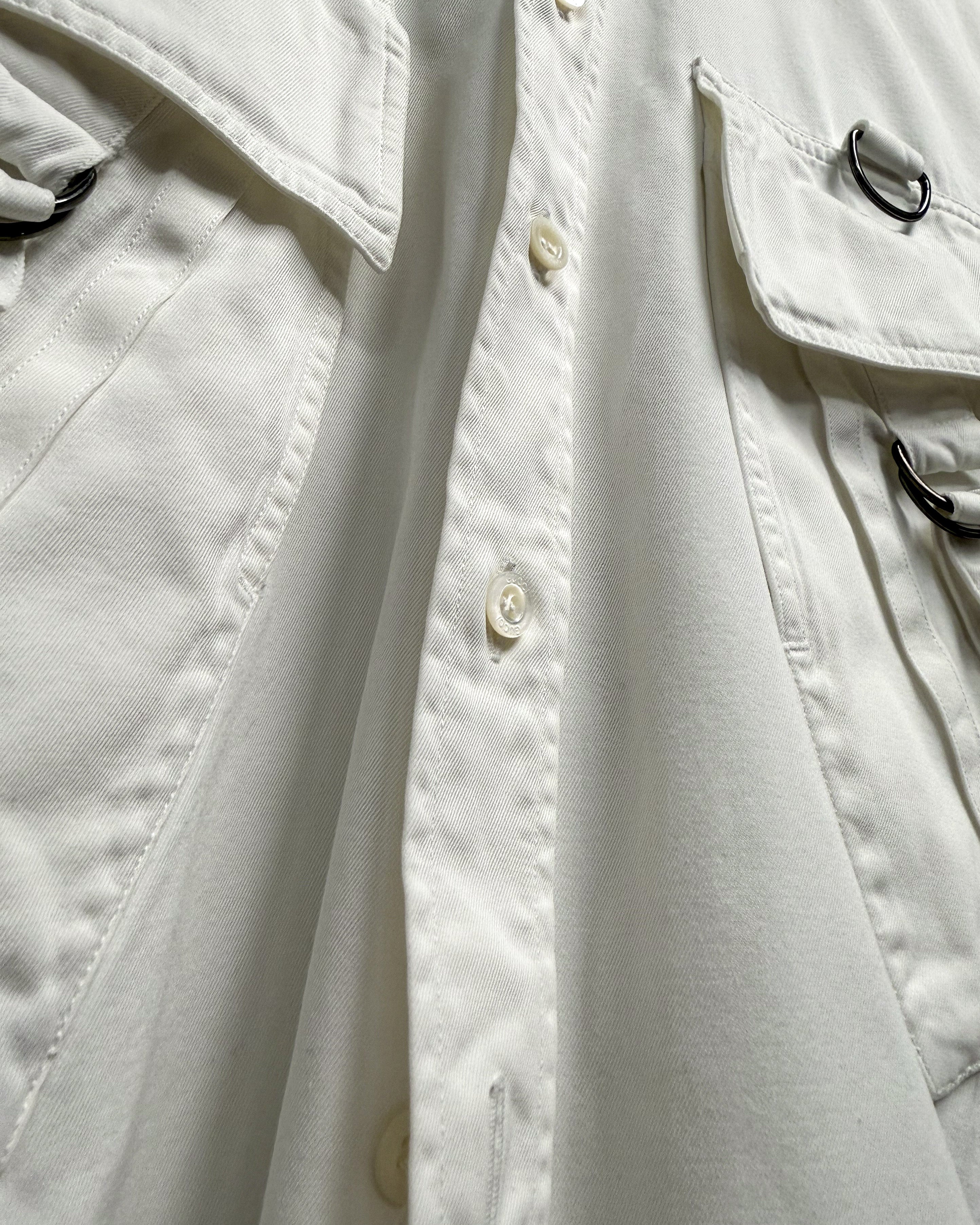 GUCCI Military Utility D-Ring Shirt detail2