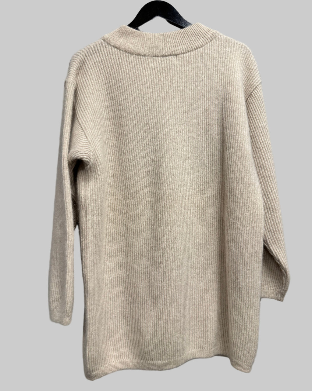 Iceberg Vintage "A Day at the Races" Embroidered Knit Tunic Back