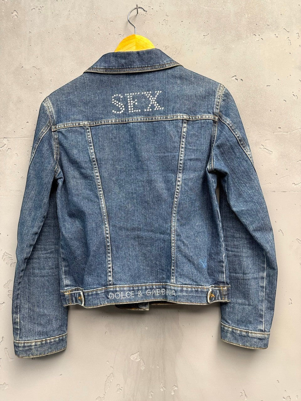BERLIN VINTAGE CORNER blue denim jacket with