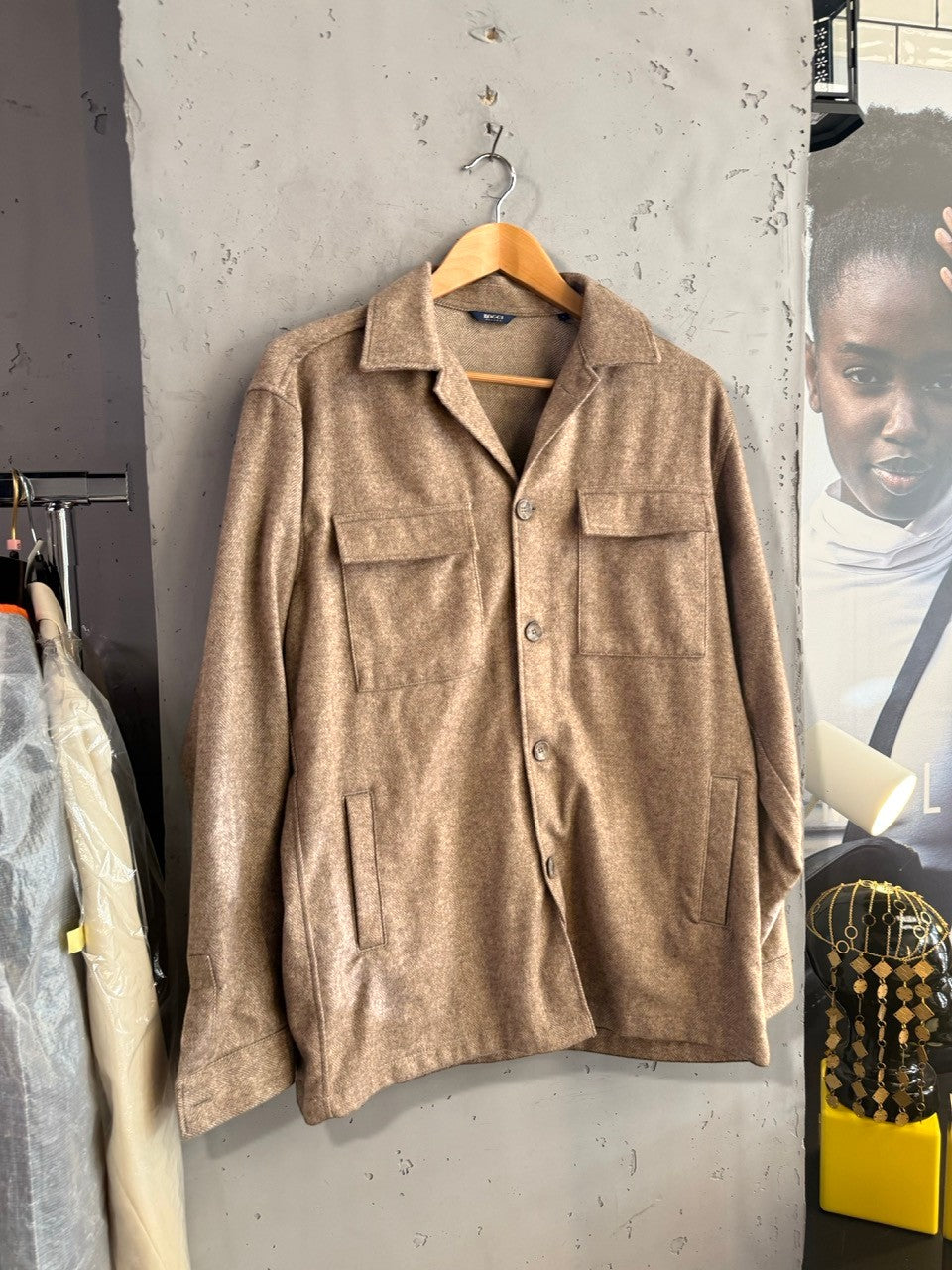 Boggi Milano shirt jacket, view 2