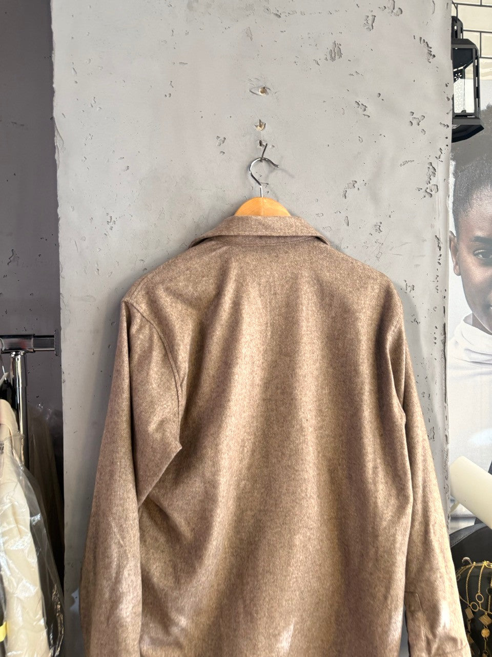Boggi Milano shirt jacket, back view 2