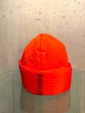 Prada Red Padded Nylon Hat, front
