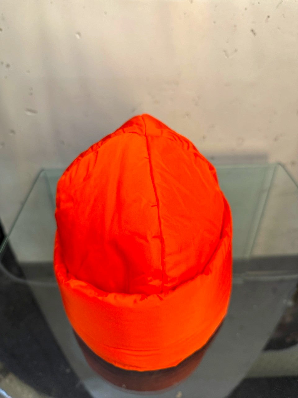 Prada Red Padded Nylon Hat, profile