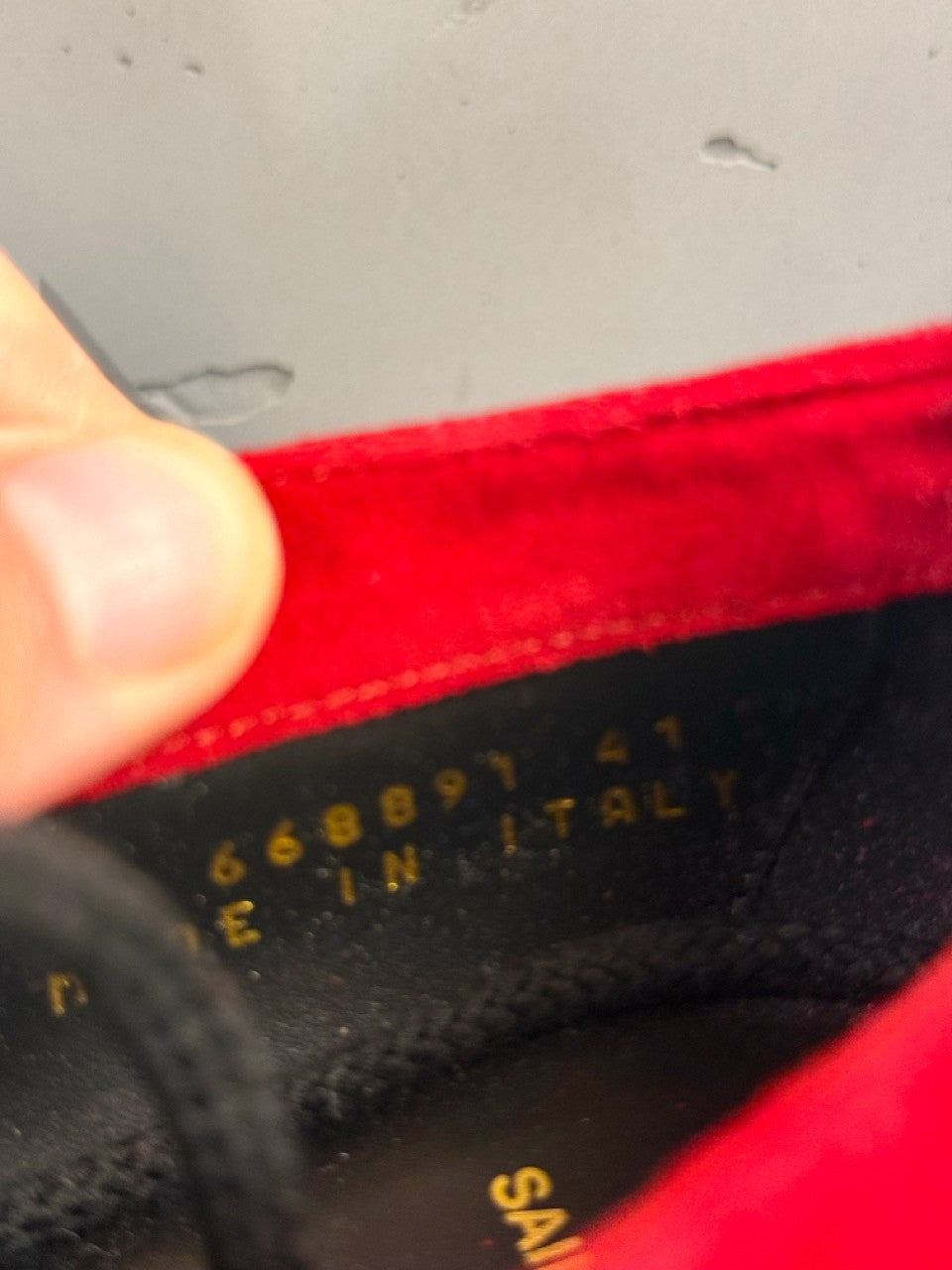 Saint Laurent derby, size 41, made in Italy