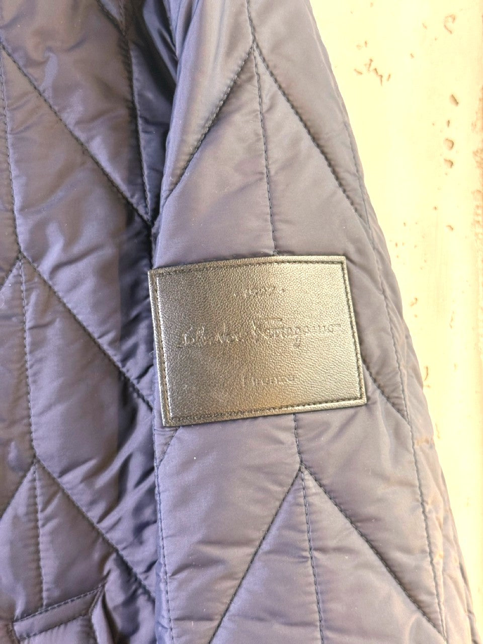 Salvatore Ferragamo leather logo patch