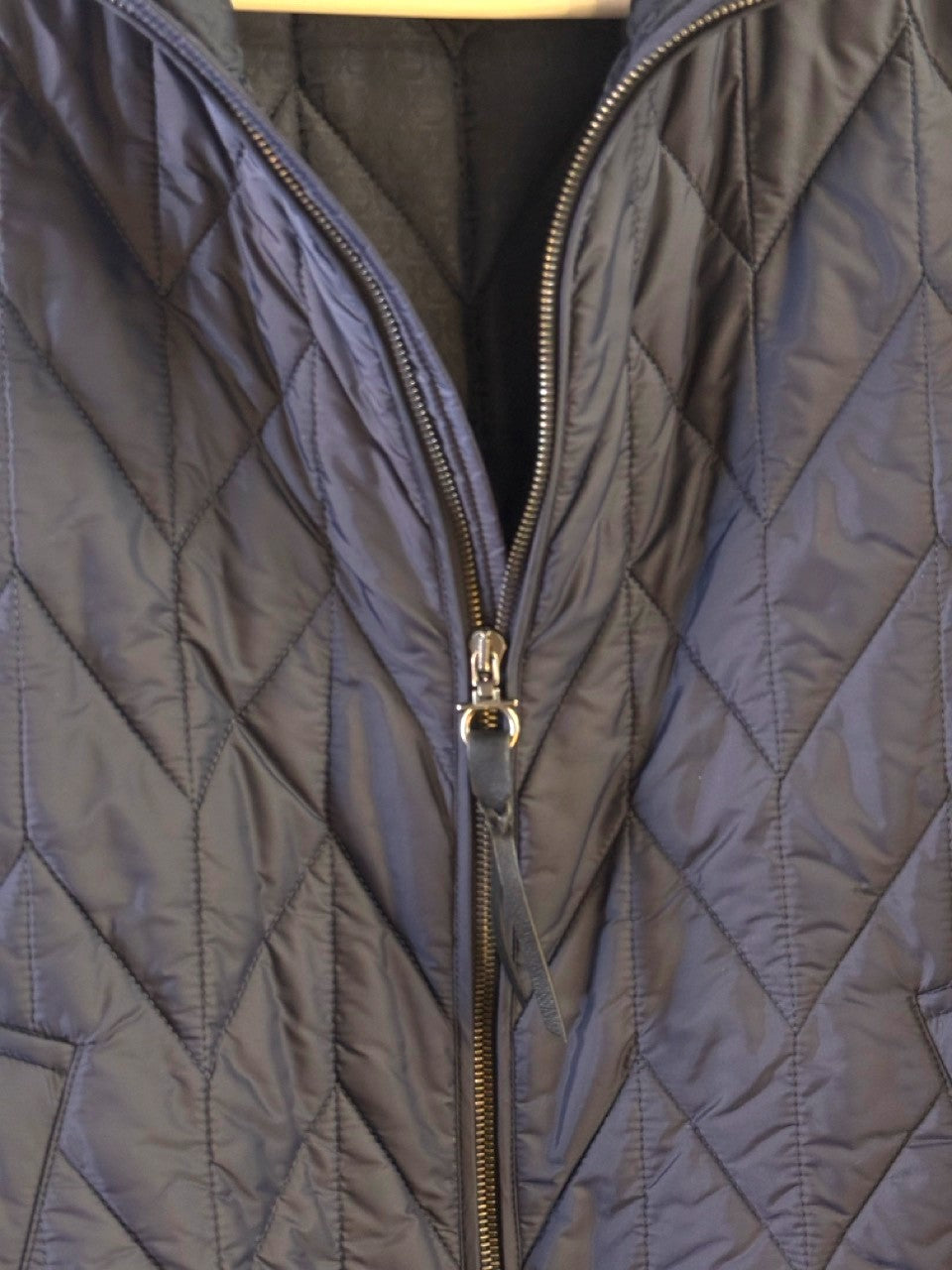 Salvatore Ferragamo bomber, front zip