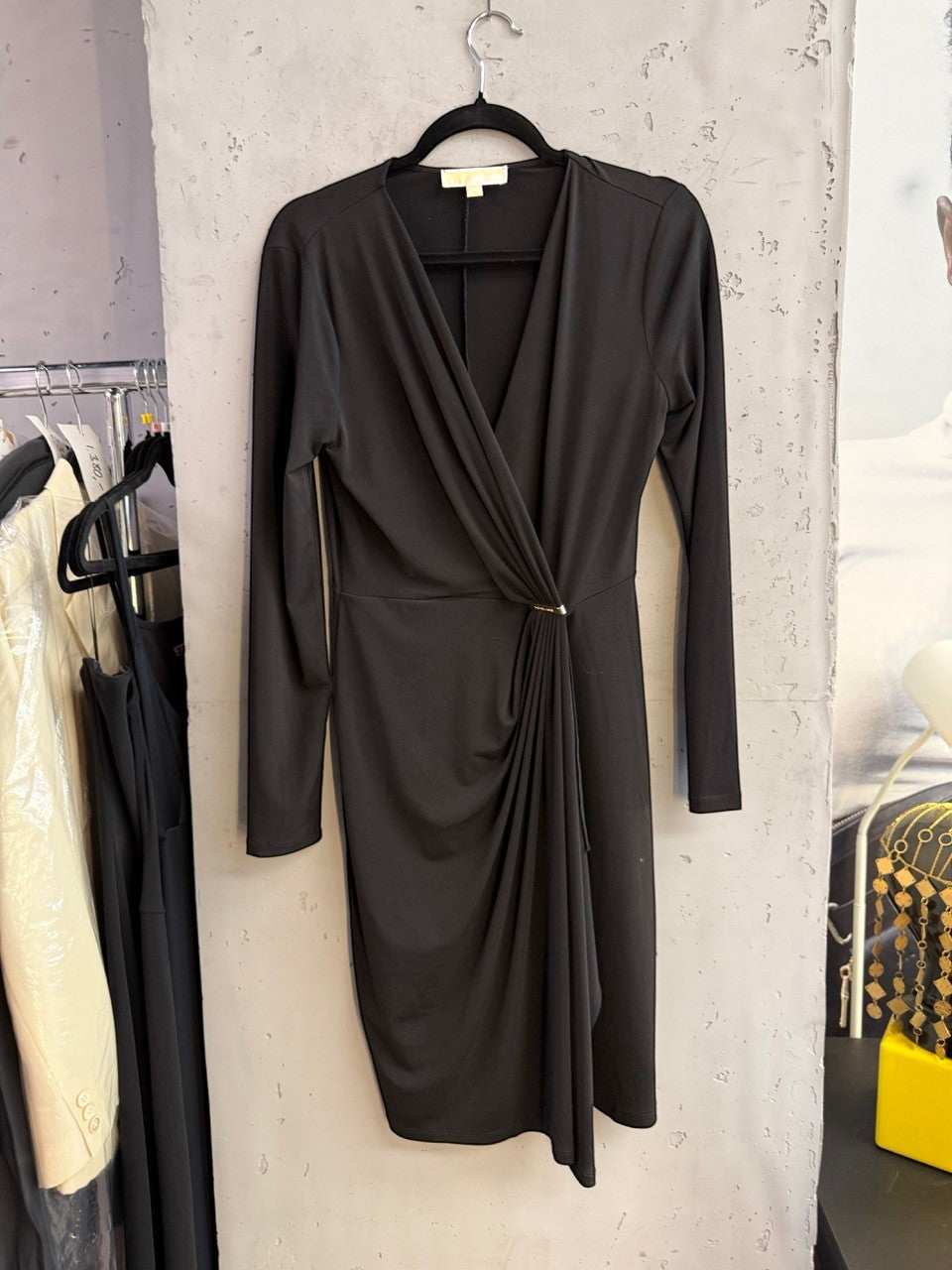 BERLIN VINTAGE CORNER Michael Kors jersey dress on a hanger, full length