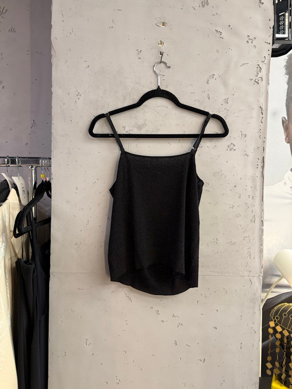 BERLIN VINTAGE CORNER Zadig & Voltaire lurex camisole, back view