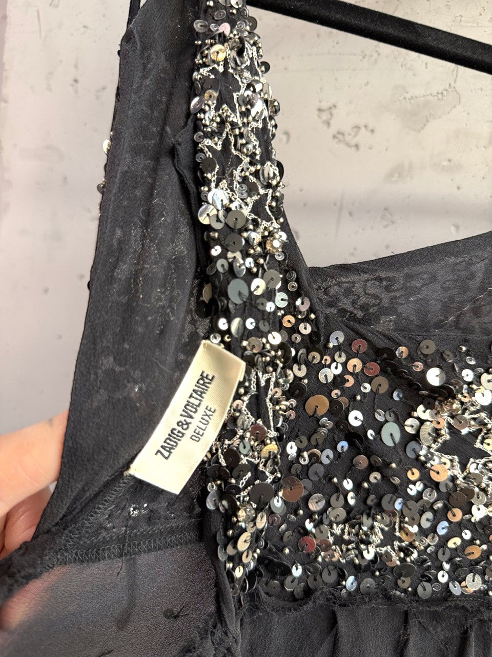 BERLIN VINTAGE CORNER Zadig & Voltaire Deluxe interior label, size 34